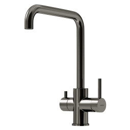 Смеситель для кухни Sancos Vela SC4013GG вороненая сталь