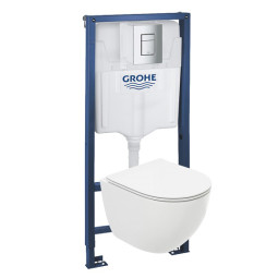 Унитаз с инсталляцией Grohe Rapid SL 39182001