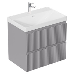 Тумба с раковиной Aquanet Джейн 2.0 60 00378319 графит
