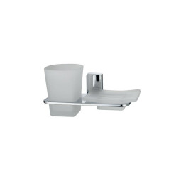 Держатель стакана и мыльницы WasserKRAFT Leine K 5026