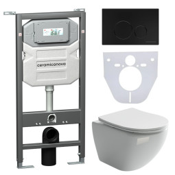 Унитаз с инсталляцией Ceramicanova Forma CN4002_1001B_1000