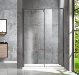 Душевая дверь Vincea Lugano 195х120 VDS-1L120CLGM-1