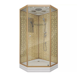 Душевая кабина Niagara Luxe 90х90 7701DG золото