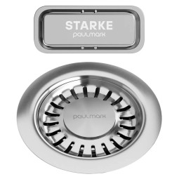 Слив перелив Paulmark PM6024-BS сталь